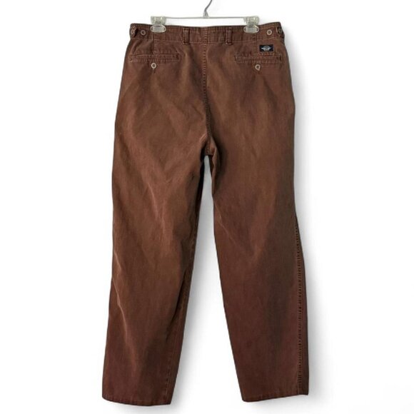 Dockers Other - Vintage 90's Dockers Brown Chinos Pleated Pants Relaxed Fit Men's Bottoms
